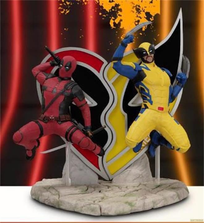 Actual product image Beast Kingdom Deadpool 3 D-Stage PVC Diorama Deadpool 16 cm