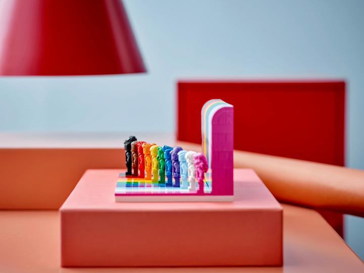 Produktbild LEGO Jeder ist besonders (40516, LEGO Seltene Sets, LEGO Architecture)