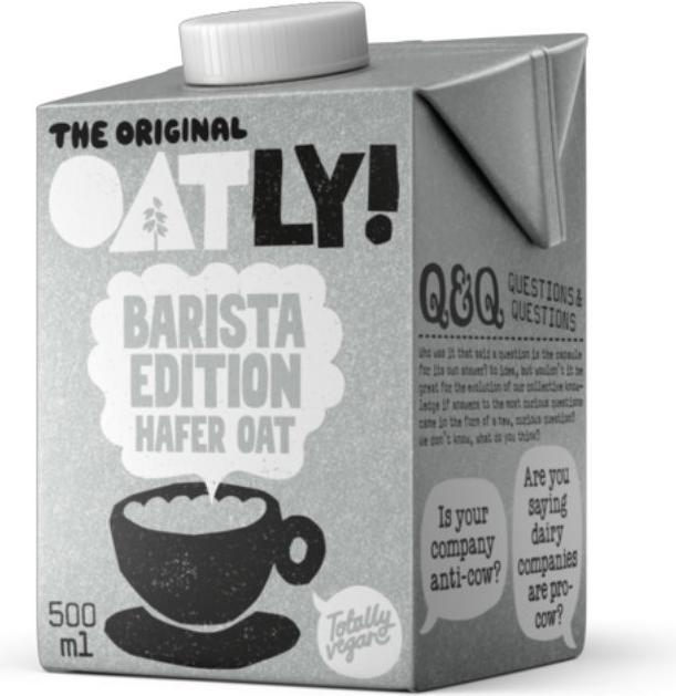 Immagine prodotto Oatly Barista dell'avena (1 x 50 cl)