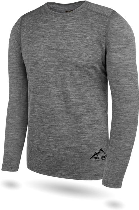 Produktbild Normani Herren Merino Langarm Melbourne - 9121 (L)