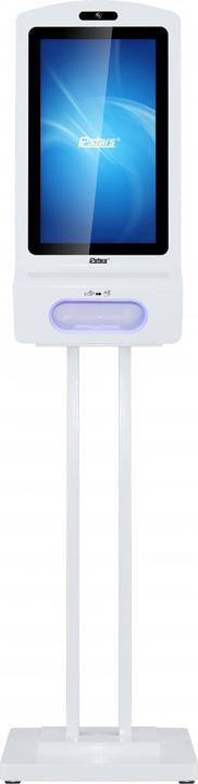 Image du produit Allnet Ecran 21 pouces, terminal de désinfection zbh. Pied, couleur blanche