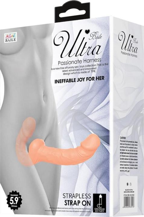 Actual product image Baile Ultra Passionate Harness Strapless Strap On