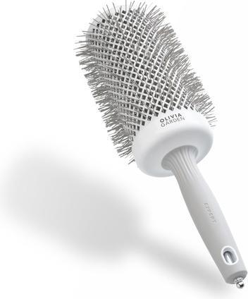 Actual product image Olivia Garden OLIVIA GARDEN Expert Blowout Speed Wavy Bristles szczotka do suszenia i modelowania włosów Biało