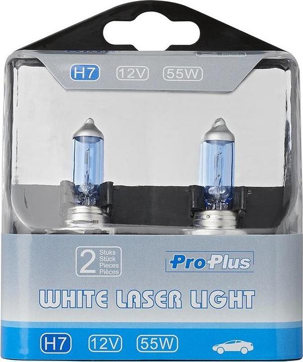 Image du produit ProPlus White Laser Light H7 2 pièces en boîte plastique (H7)