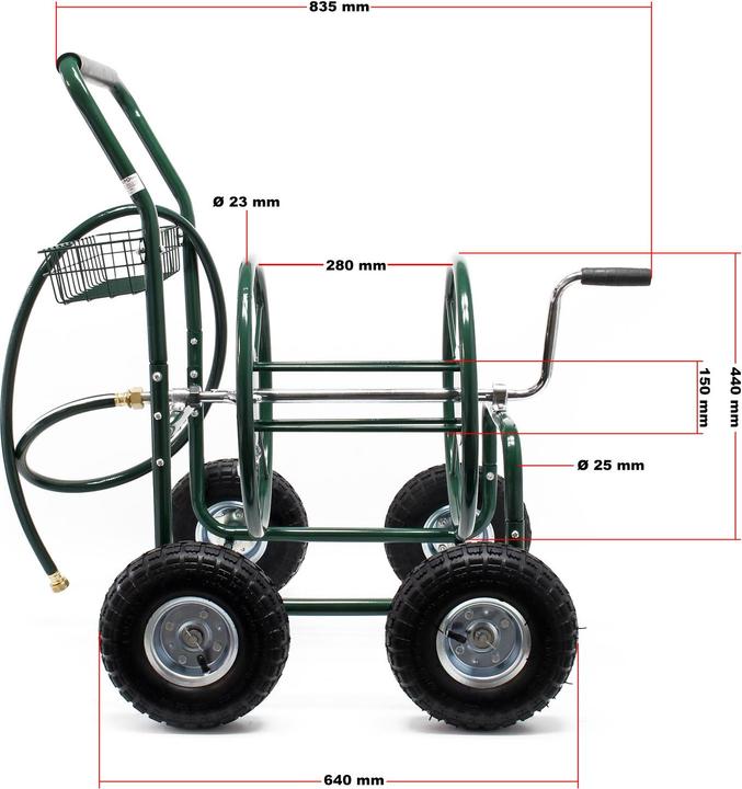 Produktbild Wiltec Schlauchwagen (76 m)