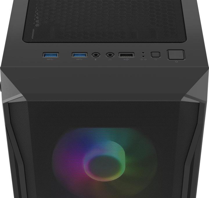 Actual product image Fury Obudowa Shobo SH4F RGB (NFO-2154) (mATX, Mini-ITX, ATX)