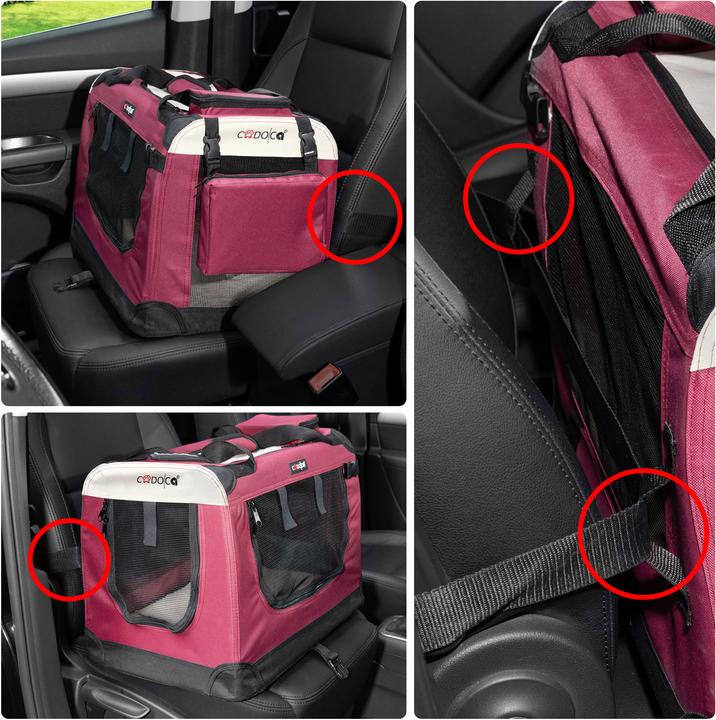 Image du produit Cadoca Caisse de transport S (Chien, Réflecteurs)
