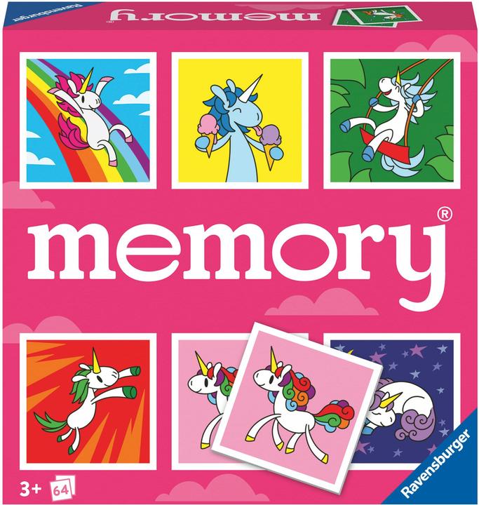 Produktbild Ravensburger memory Einhörner (Französisch, Englisch, Italienisch, Deutsch, Niederländisch, Portugiesisch)