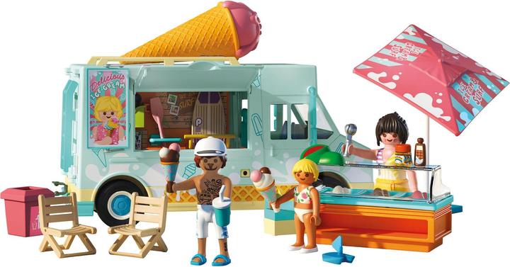 Productafbeelding Playmobil IJstruck met surfshop (71904, Playmobil Mijn Leven)