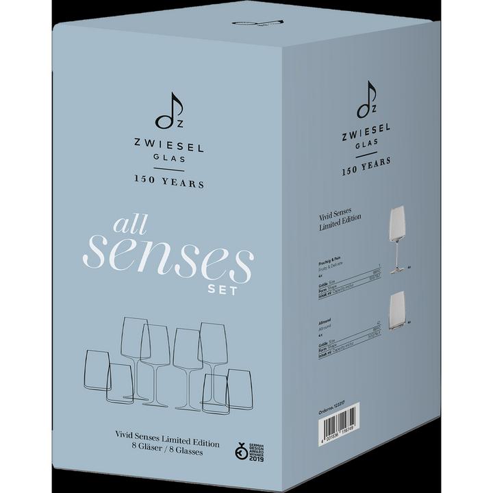 Actual product image Zwiesel Vivid Senses (53.50 cl, 8 Glasses, Wine glasses set)