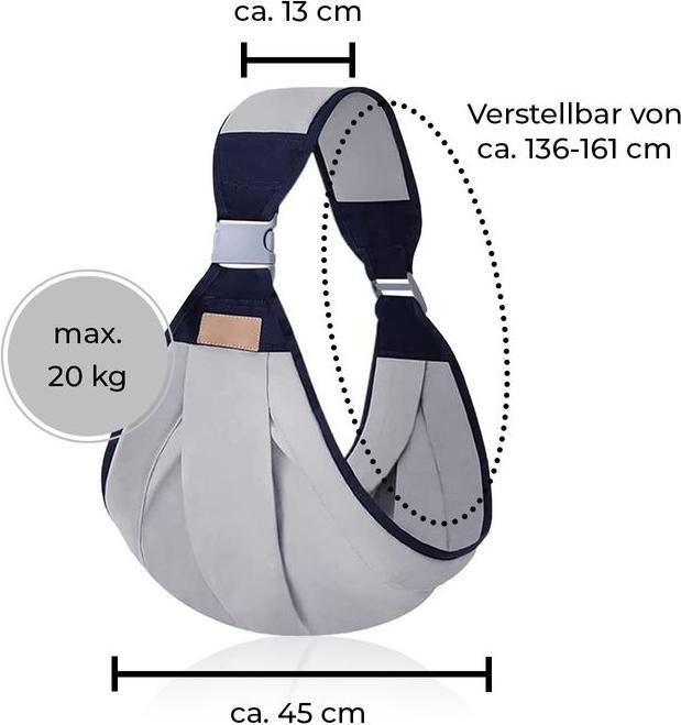 Image du produit Hermex Porte-bébé (1.61 m)