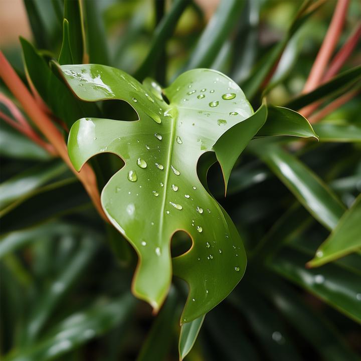 Actual product image Plant in a Box Rhaphidophora Tetrasperma - Monstera Minima (20 cm)