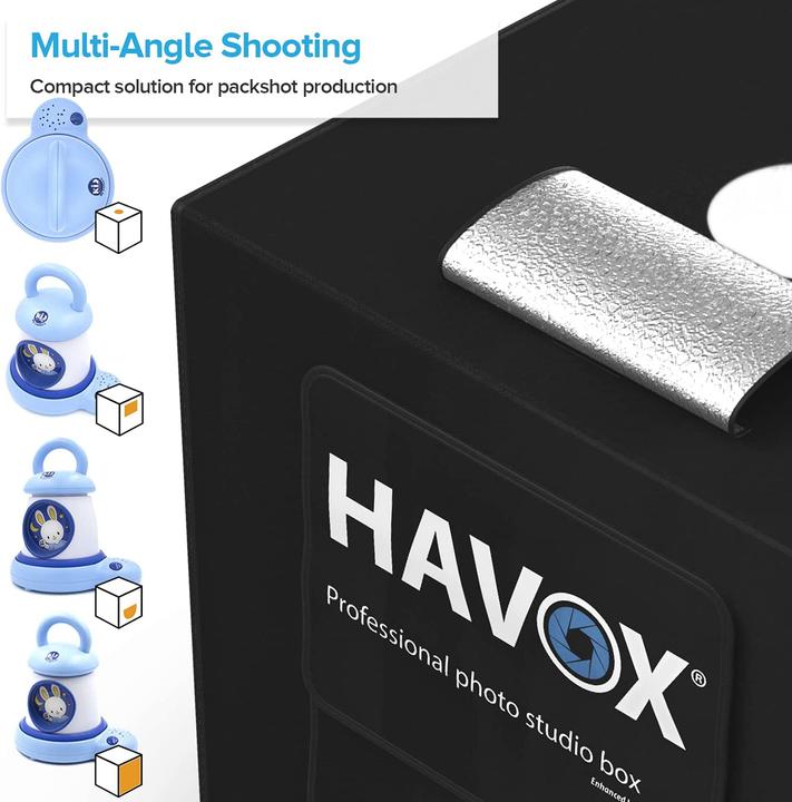Image du produit Havox Studio photo, HPB-40XD (LED x4 Dimmable)