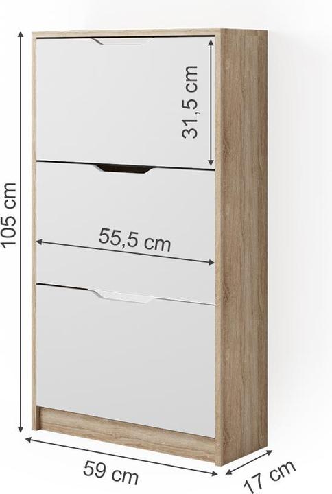 Produktbild Vicco Luca (59 x 22 x 105 cm)