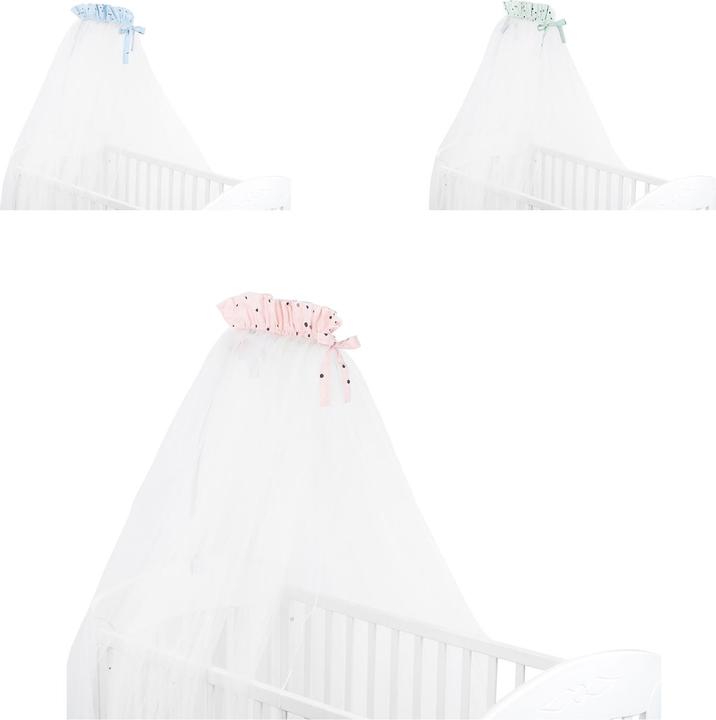 Actual product image Kikkaboo Baby crib canopy Bear with me