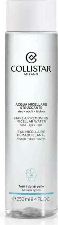 Image du produit Collistar M Up Removing Mic Water 250 ml (Eau micellaire, 250 ml)