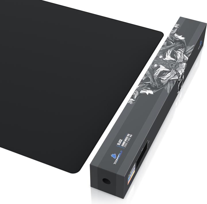 Produktbild Titanwolf Gaming Mauspad, XXXL Speed Gaming Mausmatte, Mousepad Extragrosse Fläche von 2000 x 800mm, schwarz (XXL)