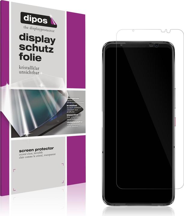 Actual product image Dipos Screen Protector Crystalclear (4 Piece, Asus ROG Phone 7)