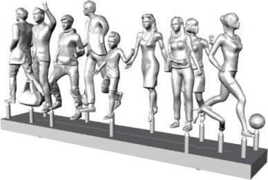Actual product image Hermoli Figures
