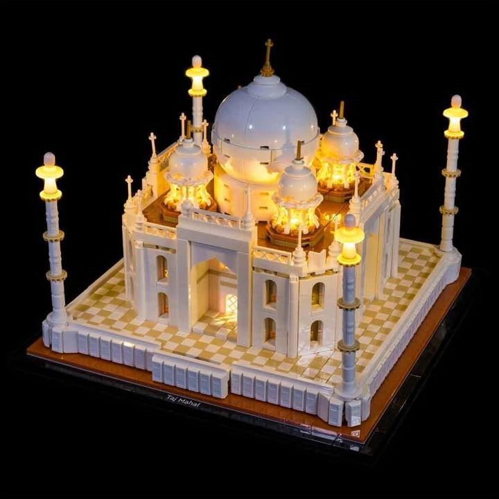 Actual product image Light my bricks LED Light Set for LEGO Taj Mahal