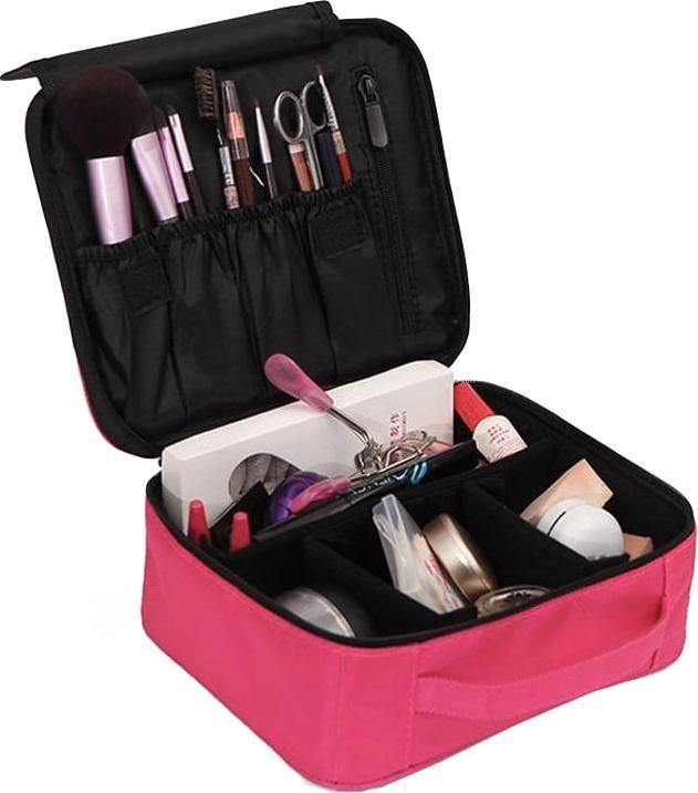 Actual product image JTI Practical and waterproof cosmetics case - Pink