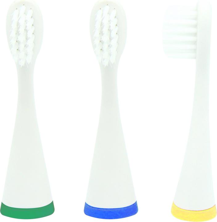 Produktbild Marcus&Marcus Ersatz Zahnbürstenset 3 Stk. Grün/Blau/Gelb (3 x)