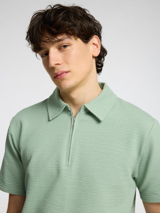 Image du produit Selected Homme Seersucker Polo shirt (S)