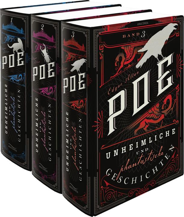 Productafbeelding Unheimliche und phantastische Geschichten (3 Bände) (Duits, Edgar Allan Poe, 2018)