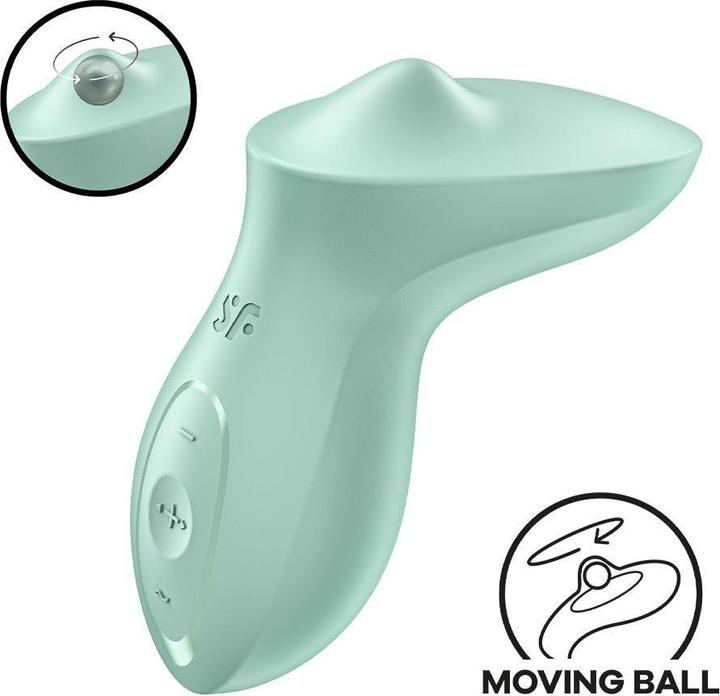 Actual product image Satisfyer Exciterrr | 12.5 cm | lay-on vibrator | clitoral stimulation | stimulating movable