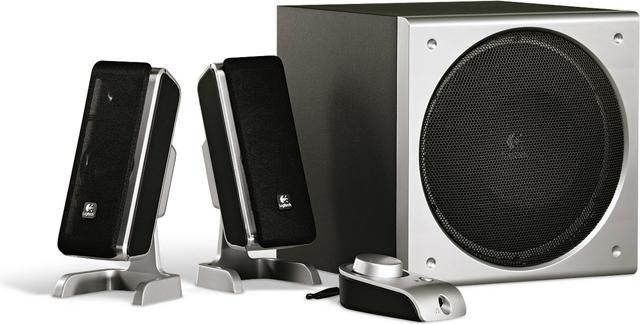 Logitech Z-3e, 2.1 Speaker System, 40W RMS, black