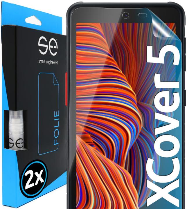 Produktbild Smart Engineered SE0-F0101-0169-21-M Displayschutzfolie für Mobiltelefone Klare Bildschirmschutzfolie Samsung 2 Stüc (2 Stück, Samsung Galaxy S21)