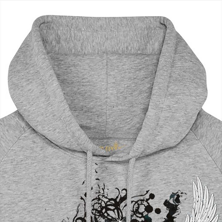 Immagine prodotto Pompöös Felpa con cappuccio da donna "Kissing Mouth" - edizione limitata con cappuccio da donna - taglia M (M)