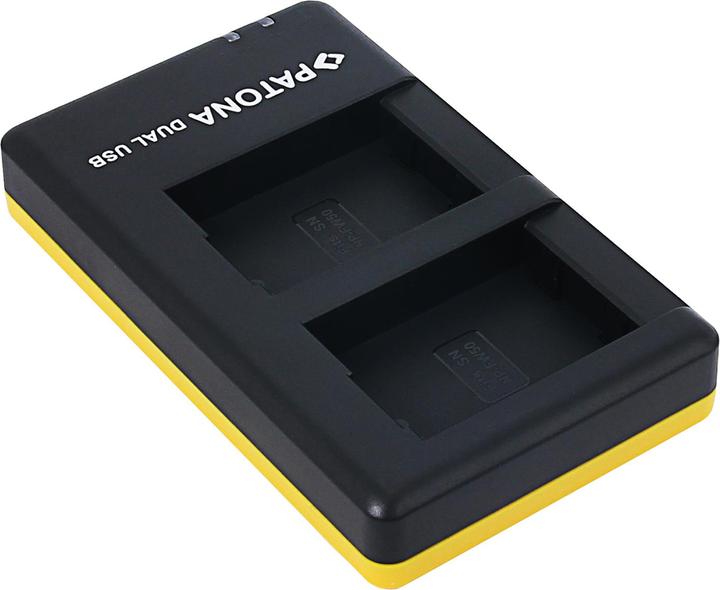 Immagine prodotto Patona Set di caricabatterie NP-FW50 + 2 batterie (Caricabatterie per fotocamere, Batteria della fotocamera)