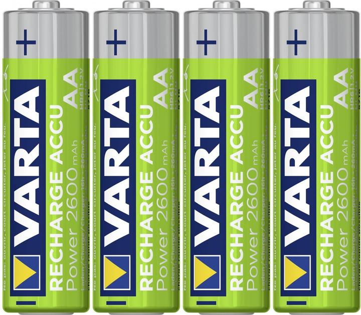 Produktbild Varta Recharge Accu Power (4 Stk., AA, 2600 mAh)