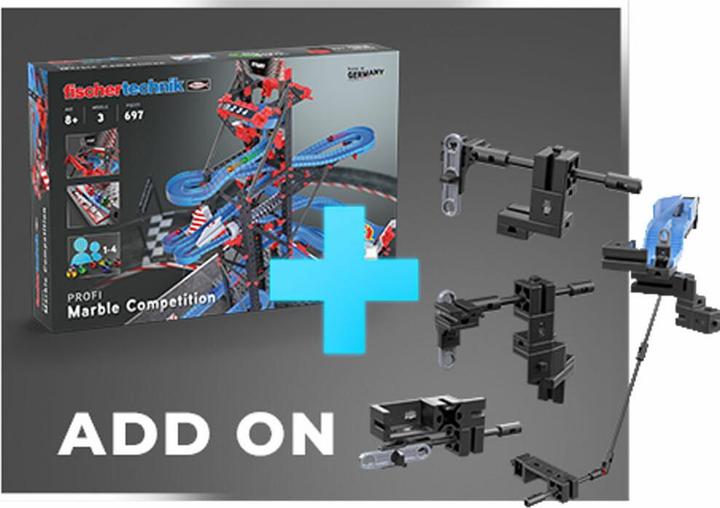 Actual product image Fischertechnik ADD On Marble Competition Battle