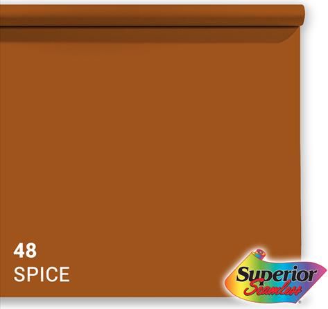 Produktbild Superior Hintergrund Papier 48 Spice 1,35 x 11m (135 cm)