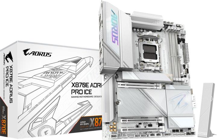 Gigabyte X870E AORUS PRO ICE (AM5, AMD X870E, ATX)