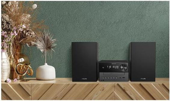 Image du produit Philips TAM3505 Micro System, black (Lecteur de CD, Bluetooth, 1x 20 W)