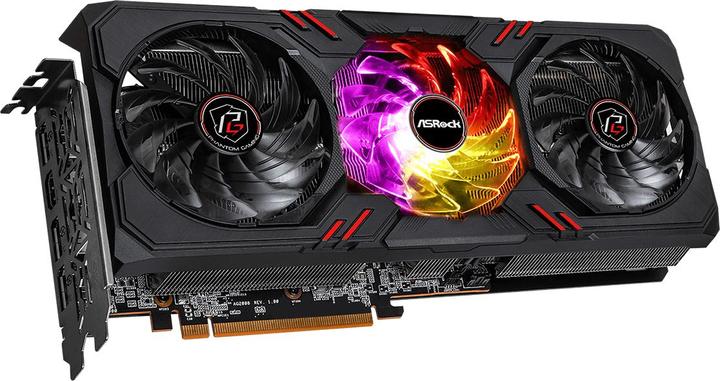 Actual product image AsRock Graphics card AMD Radeon RX 6650 XT Phantom Gaming D 8GB OC (8 GB)