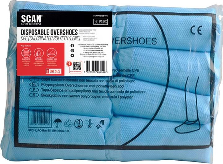 Image du produit Scan Surchaussures jetables (20 paires) (Couvre-chaussures)