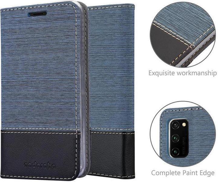 Produktbild Cadorabo Book Jeans Optik Cover (Honor View 30 Pro)