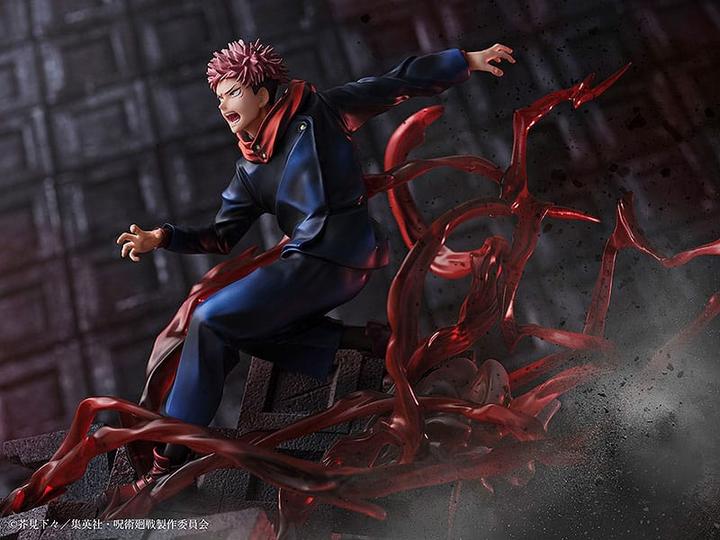 Actual product image Sega Goods Jujutsu Kaisen PVC Statue 1/7 Yuji Itadori 24 cm