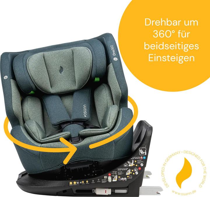 Produktbild Osann One360 i-Size (Reboarder, ECE R129/i-Size Norm)