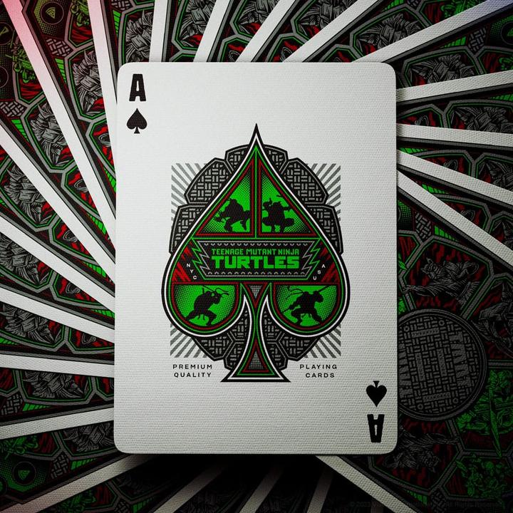Produktbild Theory11 Teenage Mutant Ninja Turtles Playing Cards | (Englisch)