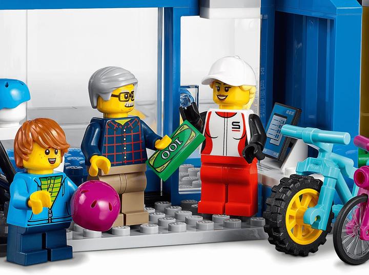 Produktbild LEGO Einkaufsstrasse mit Geschäften (60306, LEGO City)