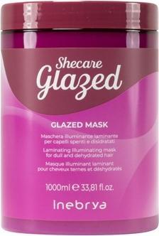 Inebrya Shecare Glazed Brightening Mask für stumpfes und trockenes Haar