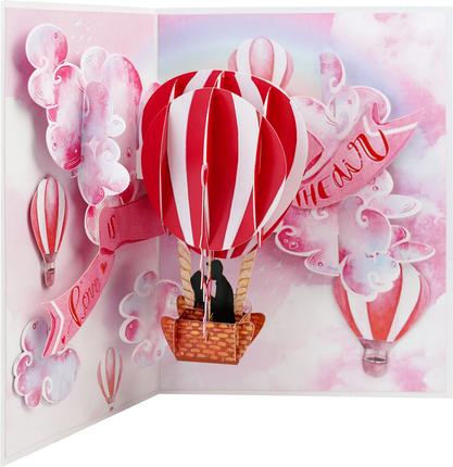 Immagine prodotto MU Classic 3D Pop-Up Grusskarte - Love is in the air (1 pz.)