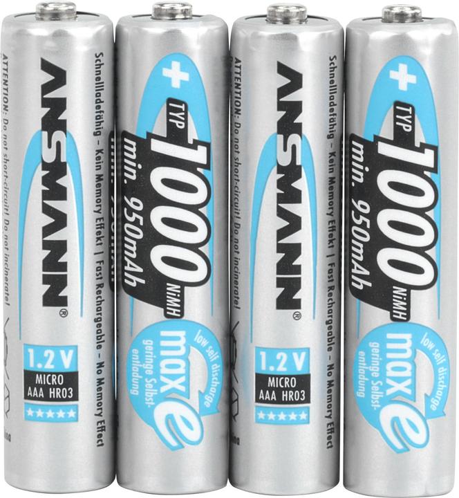 Produktbild Ansmann AAA (4 Stk., AAA, 950 mAh)