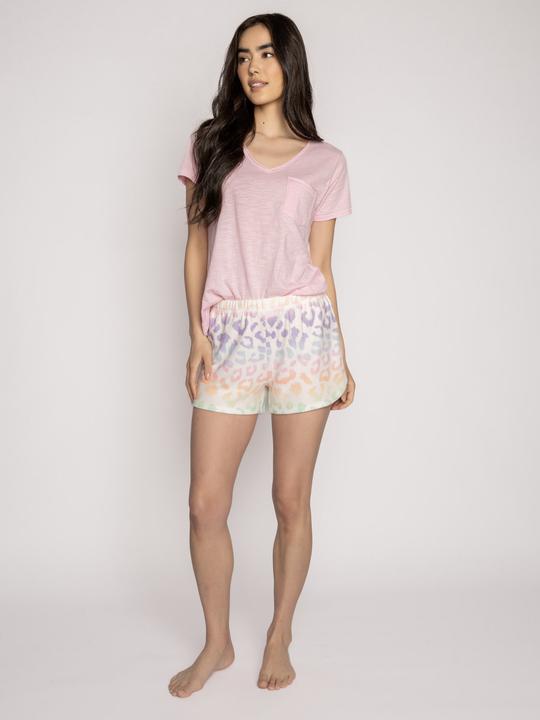 Produktbild Pj Salvage Shorts weiss/klein gemustert (38)