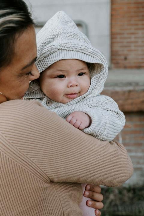 Produktbild Baby's only Babys Only Kapuzenjacke Teddyfutter Soul, Warm Linen (56)